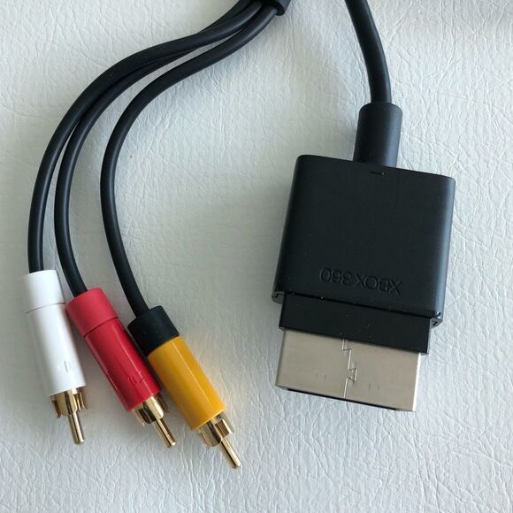 Xbox 360 Microsoft Composite Audio/Video Cable - Picture 3 of 7